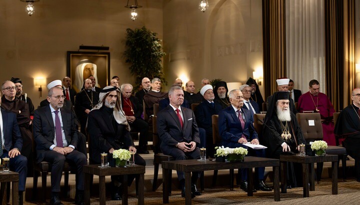 Meeting of religious leaders with the King of Jordan. December 17, 2025 Photo: Orthodoxia News Agency