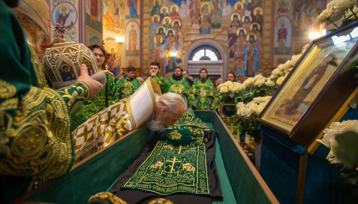 День пам'яті преподобного Кукші в Успенському чоловічому монастирі. Фото: Одеської єпархії