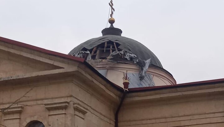 The St. Catherine Cathedral of the UOC in Kherson. Photo: Kherson Eparchy