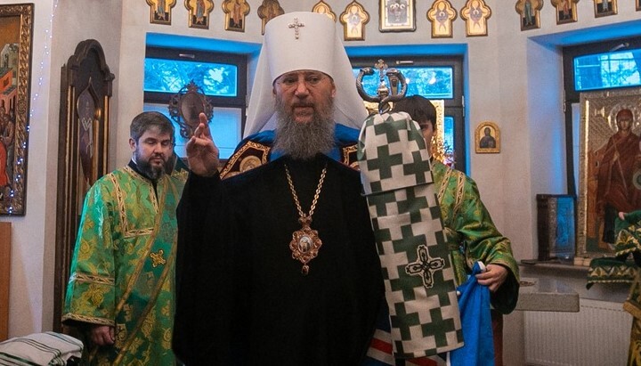 A Divine Liturgy at the Tithe Monastery on December 29, 2025 Photo: FB page of Metropolitan Antoniy (Pakanych)
