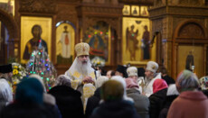 В Святогорской лавре поздравили заключенного владыку Арсения с Рождеством