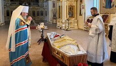 У Херсоні митрополит Іоанн відспівав загиблого від удару дрона священника УПЦ