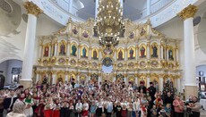 В єпархіях УПЦ пройшли різдвяні колядування та святкові концерти
