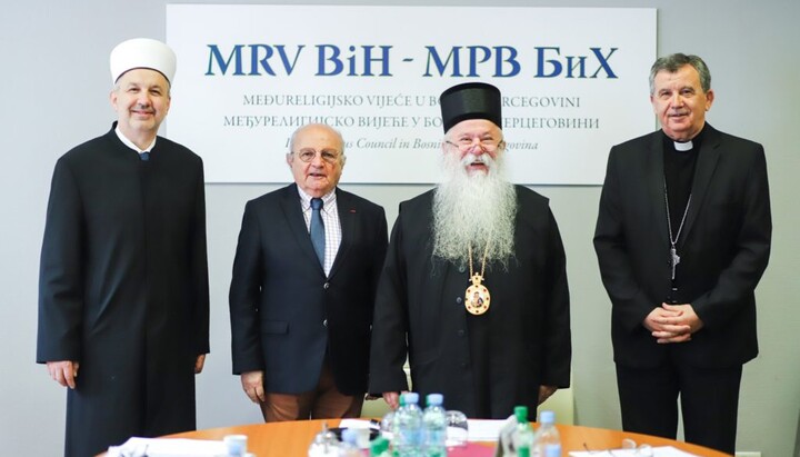 Члени міжрелігійної ради Боснії і Герцеговини. Фото: Orthodoxia News Agency