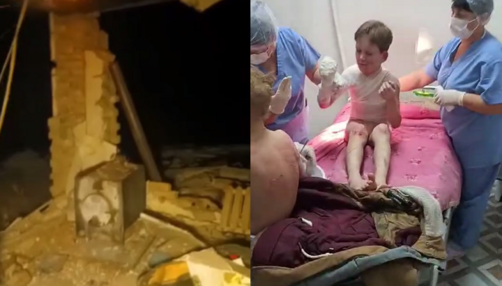 Сім'я диякона УПЦ з 9 дітьми залишилася без житла. Фото: СПЖ