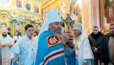 У день Богоявлення Блаженніший звершив Літургію в Києво-Печерській лаврі