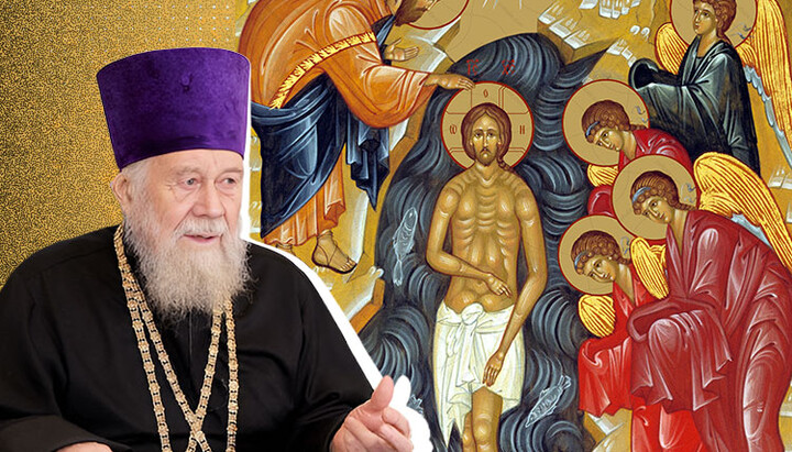 Archpriest Vsevolod Rybchynsky – the oldest cleric of Kyiv. Photo: UOJ