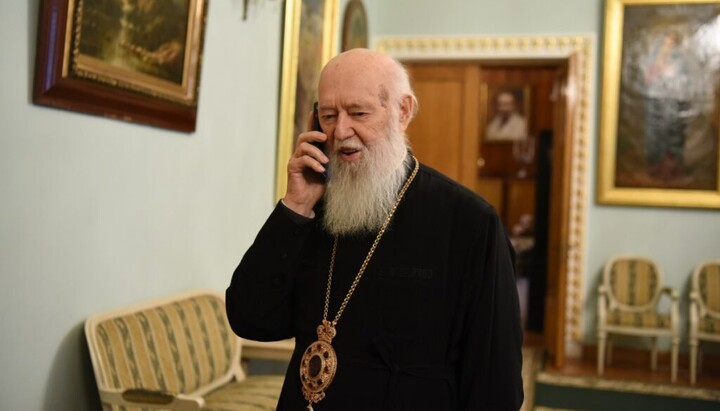 Филарет Денисенко. Фото: пресс-служба УПЦ КП