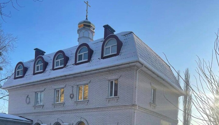Храм в честь великомученика Димитрия Солунского в Броварах. Фото: t.me/kyivregionpolice