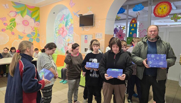 Residents of the Darnytsia Children’s Residential Home. Photo: UOC Social Department