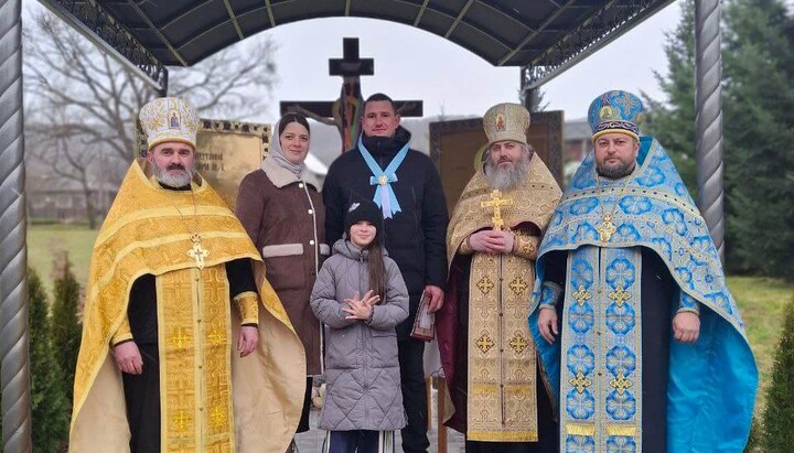 Каплиця на території Георгіївського храму в селі Циганівці. Фото: Мукачівська єпархія