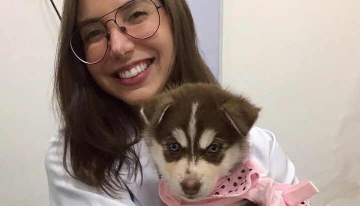 Veterinary student Izadora Borges, who faces up to ten years in prison for posts on social media X criticizing gender ideology. Photo: ADF International