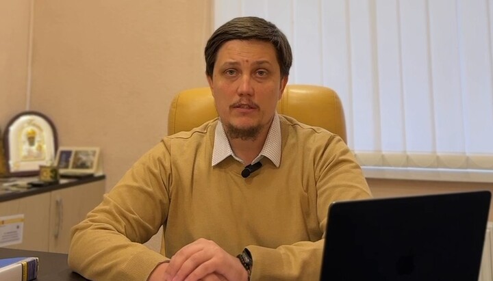 Адвокат УПЦ протоієрей Микита Чекман. Фото: Фейсбук Чекмана