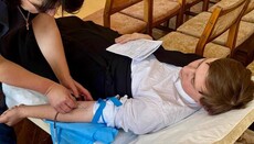 Священники і миряни кількох єпархій УПЦ здали кров для поранених військових
