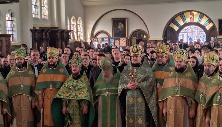 У Брюсселі віруючі УПЦ відзначили престольне свято парафії. Фото: Інформаційно-просвітницький відділ УПЦ