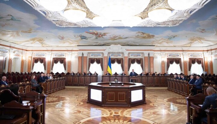 Заседание Верховного суда Украины. Фото: сайт Верховного суда