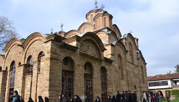 Монастырь Грачаница Сербской Церкви в Косово. Фото: orthodoxianewsagency