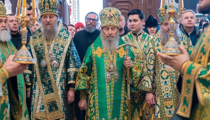 Митрополит Онуфрій. Фото: УПЦ