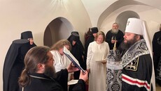 У Молченському монастирі Конотопської єпархії звершили чернечий постриг