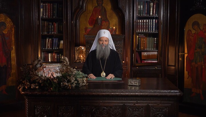 Patriarch Porfirije. Photo: the Serbian Orthodox Church website