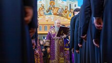 Блаженніший звершив постриг у читці студентів 4 класу КДАіС