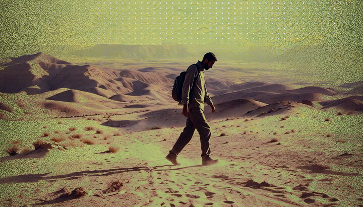 God does not call man into the desert by accident. Photo: UOJ