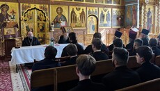 KDAiS rector visits Pochaiv Theological Seminary