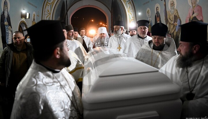 В УПЦ КП звинуватили керівництво ПЦУ, що воно викрало тіло Філарета. Фото: ПЦУ