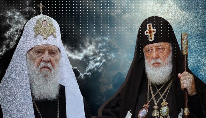 Філарет і Патріарх Ілія померли майже одночасно. Фото: СПЖ