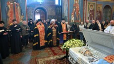 Глава УГКЦ відслужив панахиду біля тіла Філарета в Михайлівському соборі ПЦУ
