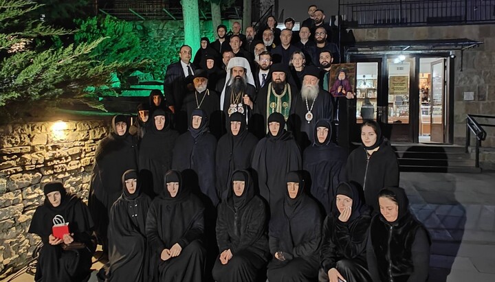 Патриарх Даниил в монастыре Самтавро. Фото: пресс-служба Болгарского Патриархата