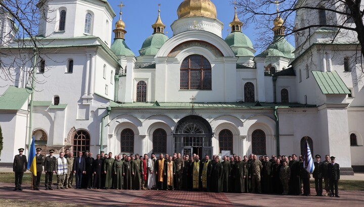Учасники екуменічного заходу в Софії Київській. Фото: Facebook