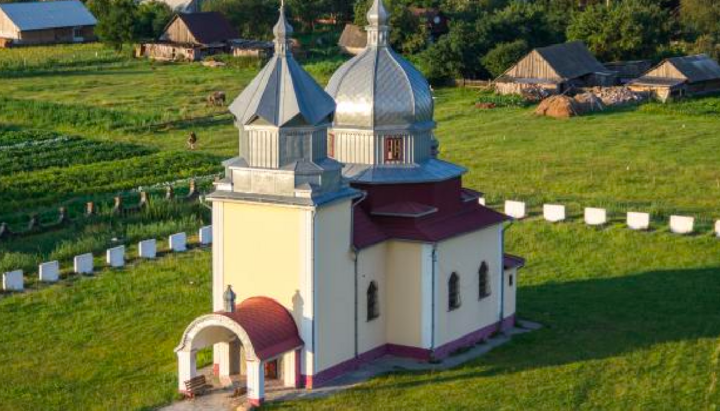 Свято-Николаевский храм Украинской Православной Церкви в селе Ветлы. Фото: VSN.UA.
