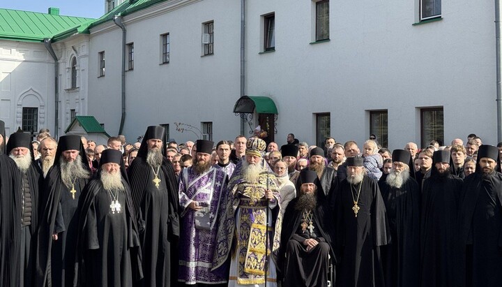 Братия Милецкого монастыря. Фото: «Первый Казацкий»