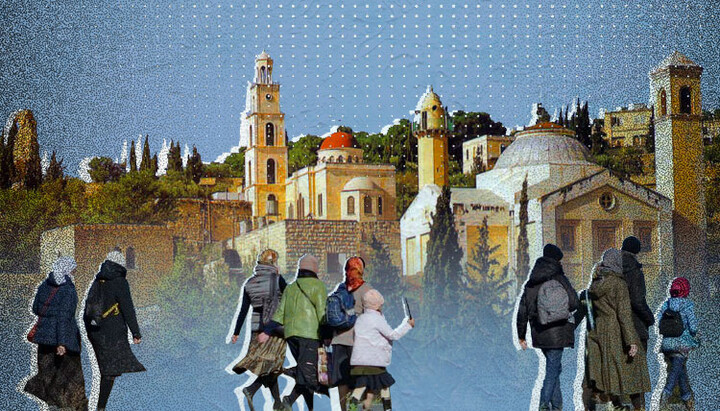 Pilgrimage to Bethany. Photo: UOJ