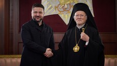 Зеленський обговорив з Патріархом Варфоломієм «розвиток церкви в Україні»