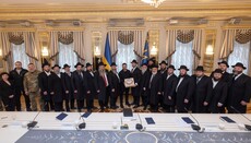 На честь Песаху Зеленський прийняв в ОП рабинів з усієї України