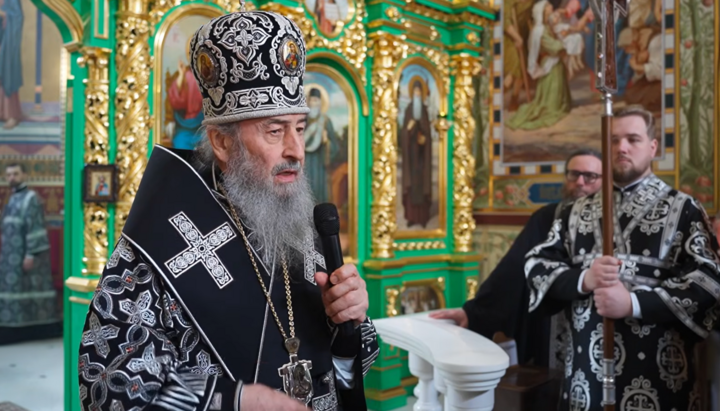 His Beatitude Metropolitan Onuphry. Photo: UOC