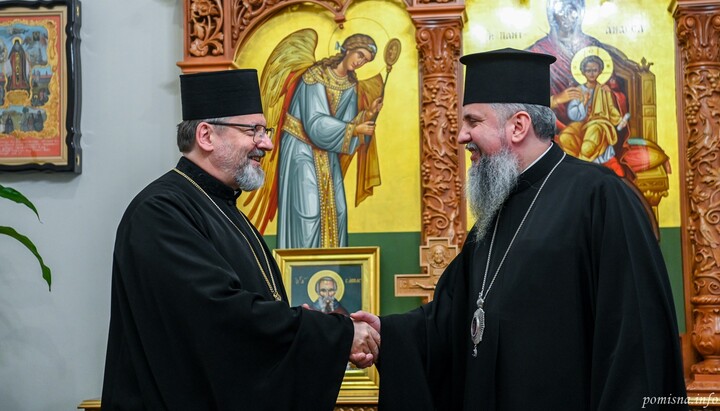 Шевчук і Думенко. Фото: ПЦУ