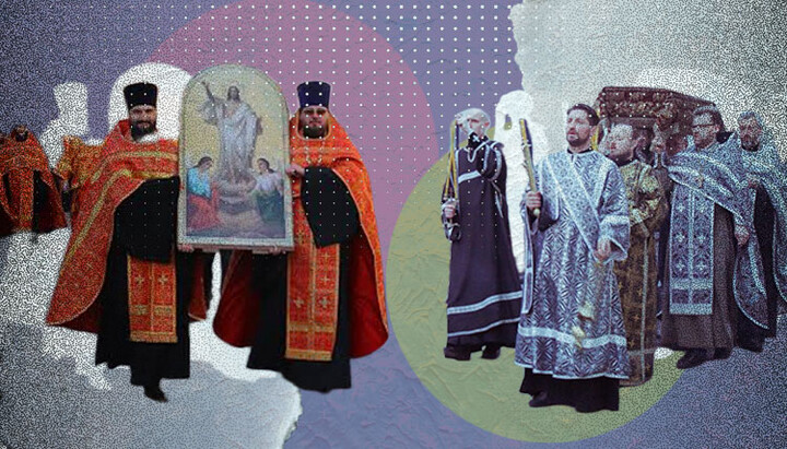 Два хресні ходи – два стани душі. Фото: СПЖ