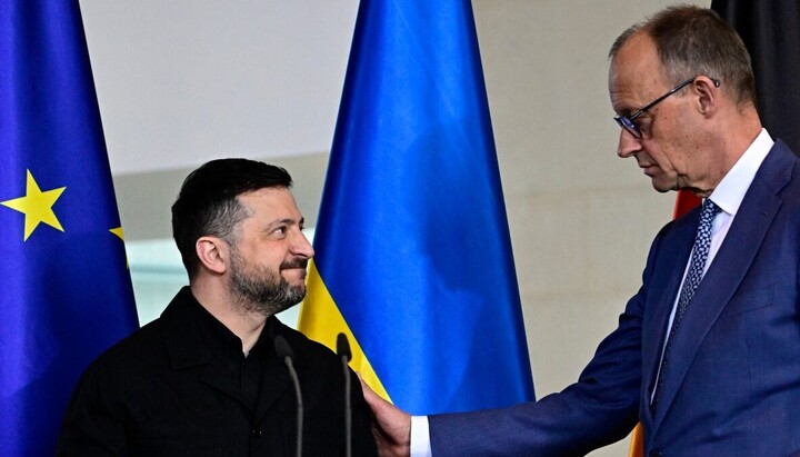 Канцлер Германии Фридрих Мерц и президент Украины Владимир Зеленский. Фото: European Conservative