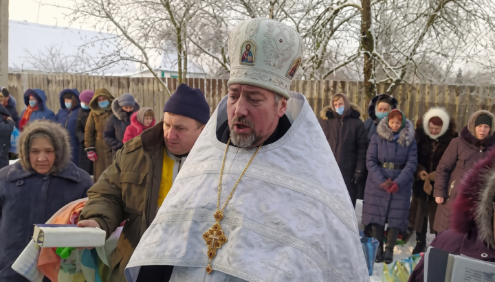 Archpriest Bohdan Huliak. Photo: the press service of the Sumy Eparchy