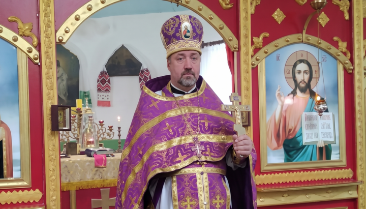 Archpriest Bohdan Huliak. Photo: Press Service of the Sumy Eparchy