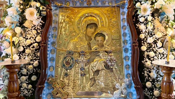 Красноїльський образ Богородиці. Фото: прес-служба Чернівецької єпархії