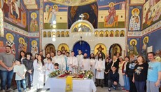Thirteen Argentinians embrace Orthodoxy in Serbian church in Buenos Aires
