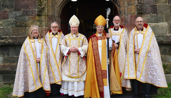 LGBT Archbishopress of Wales and bishops of the Church in Wales. Photo: Facebook of the Church in Wales
