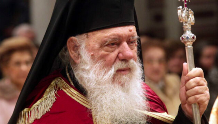 Архієпископ Афінський і всієї Греції Ієронім. Фото: Orthodox Times