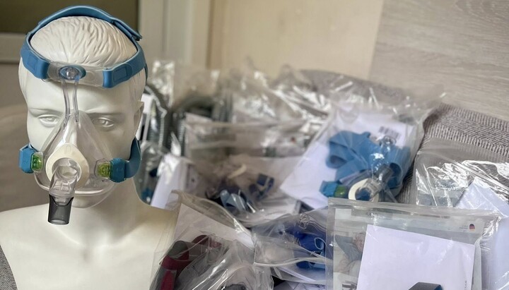 Equipment received by Okhmatdyt from the Odesa Eparchy. Photo: Okhmatdyt National Children’s Hospital on Facebook