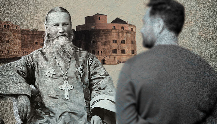 Перша розмова з кронштадтським пастирем. Фото: СПЖ