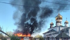 У Вільнянську удар дронів РФ пошкодив храм УПЦ